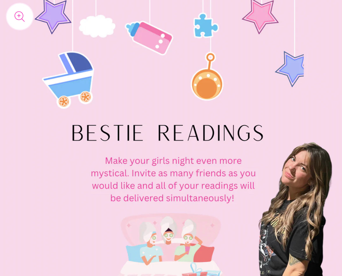 Bestie Reading- Group Rates- Girls Night.